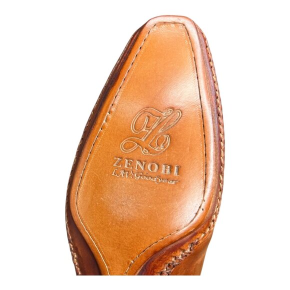 ZENOBI GOODYEAR WELT SADDLE OXFORDS ITALIAN MENS DRESS SHOES NEW EU 42 main image 15